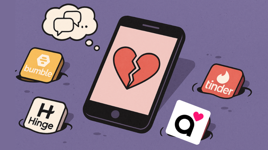 The rise of dating apps and burnout culture in today's generation